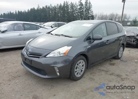 2012 Toyota Prius V Three from USA, damaged, VIN JTDZN3EUXC3025688